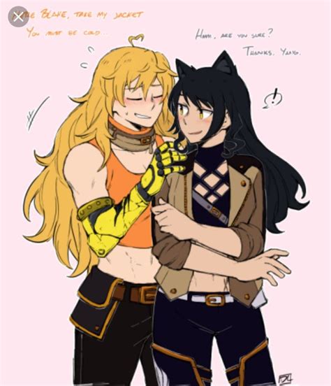 yang x blake fanart|yang x blake comic.